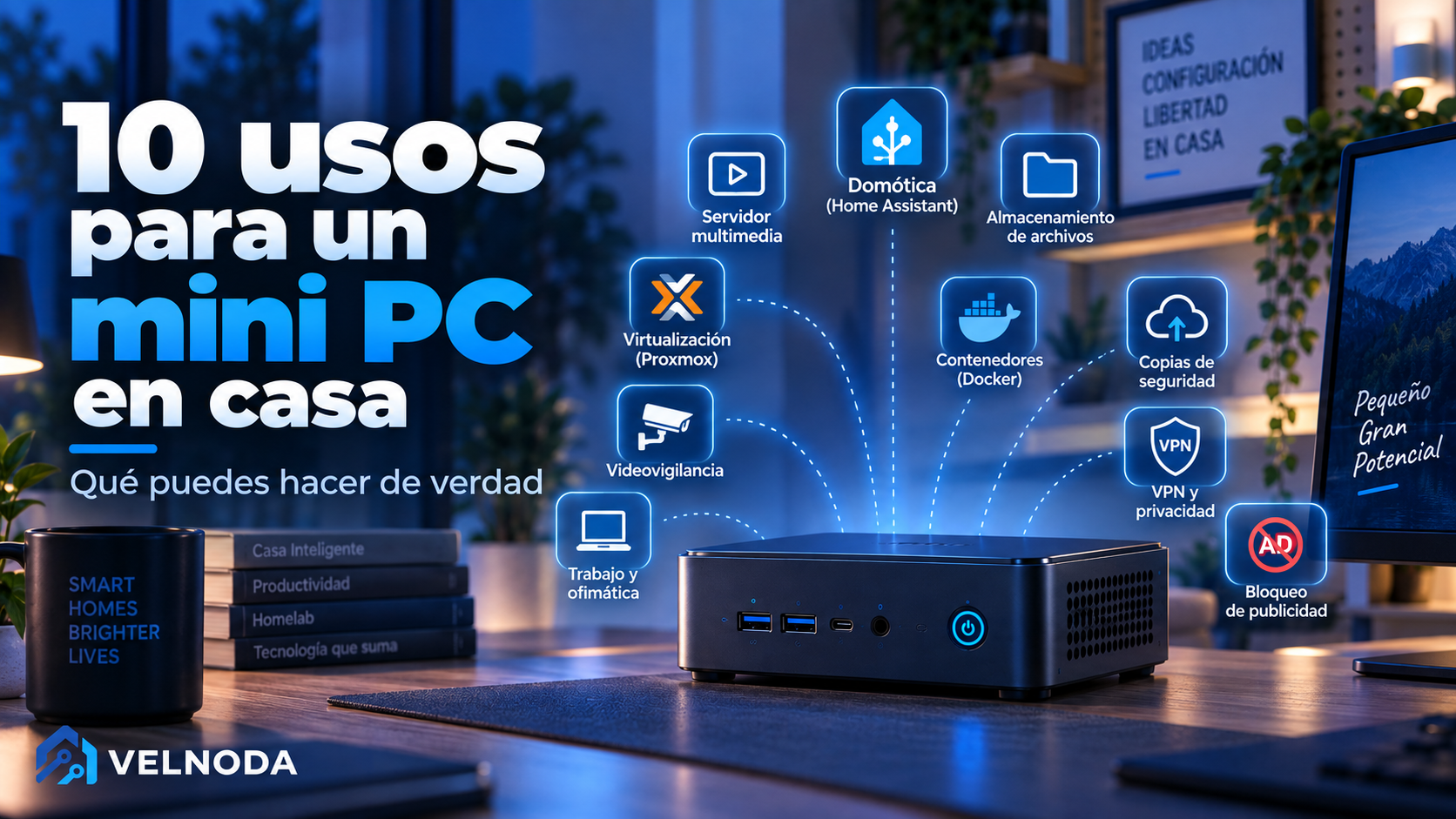 Qué puedes hacer con un mini PC en casa: 10 usos que sí tienen sentido